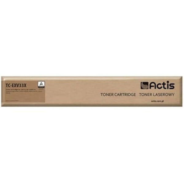 Toner Actis TC-EXV33X (Erstatning til Canon C-EXV33; Standard; 14600 Sider; Sort)