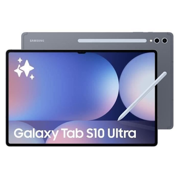 SAMSUNG Galaxy Tab S10 Ultra 14,6" Wifi 256 Gt, harmaa Harmaa