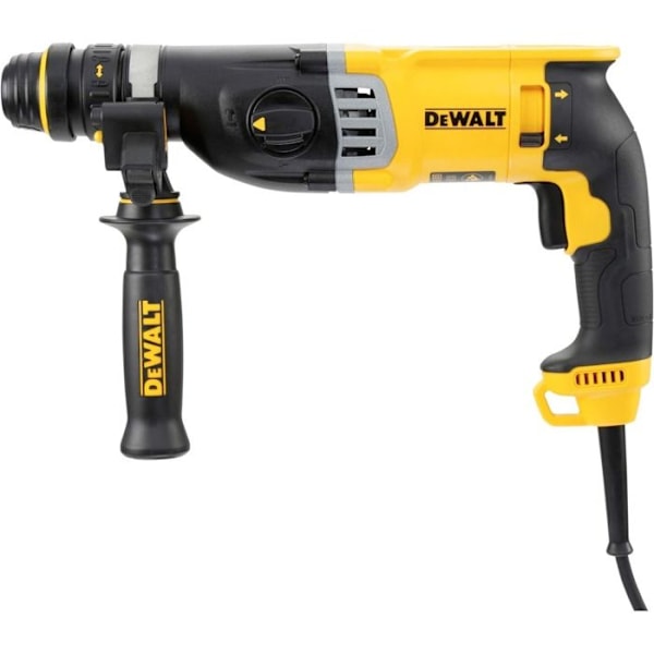 DEWALT SDS-Plus Langallinen Vasara Porakone 3J - Voimakas Porakone 3 Moodilla Toimitetaan Kuljetuslaatikossa 900W D25144K-QS Gul
