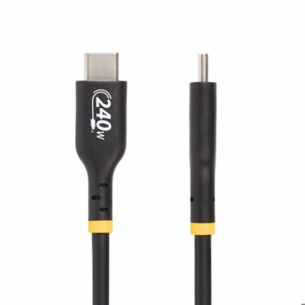 USB-C-laddkabel - STARTECH.COM - 1m - 240W PD EPR - Certifierad USB-IF - USB 2.0 Typ-C