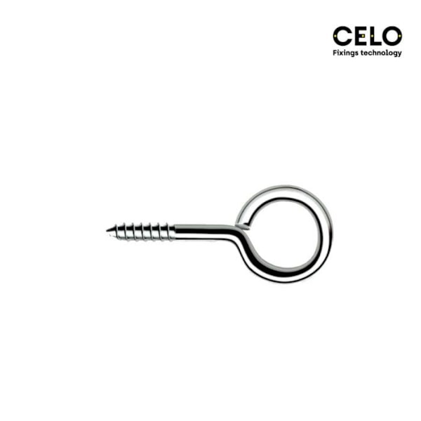 Æske med 500 lukkede kroge CELO REF HC 2,1x25mm ZINKPLATED
