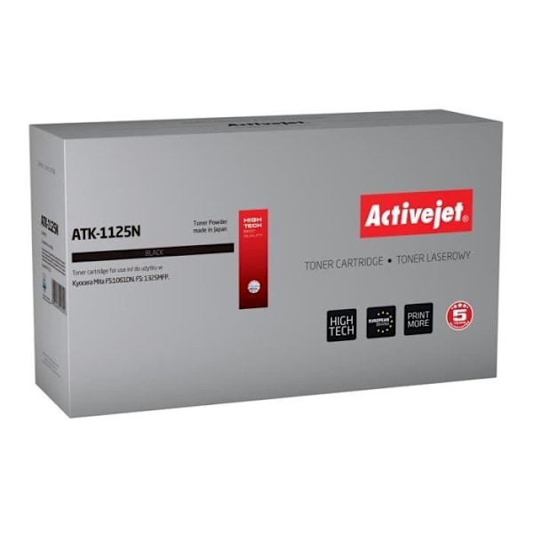 Toneri-kasetti - Activejet - ATK-1125N - Yhteensopiva - Musta - 2100 sivua
