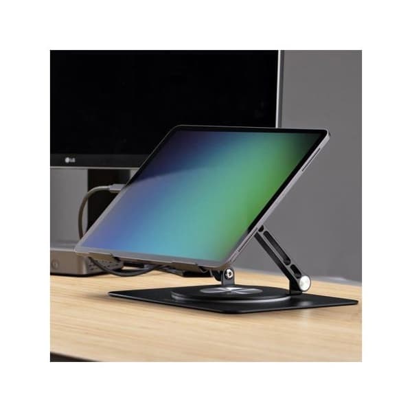 StarTech.com Stöd för Bärbar Dator 360° Snurrbar Ergonomisk Aluminium Silver