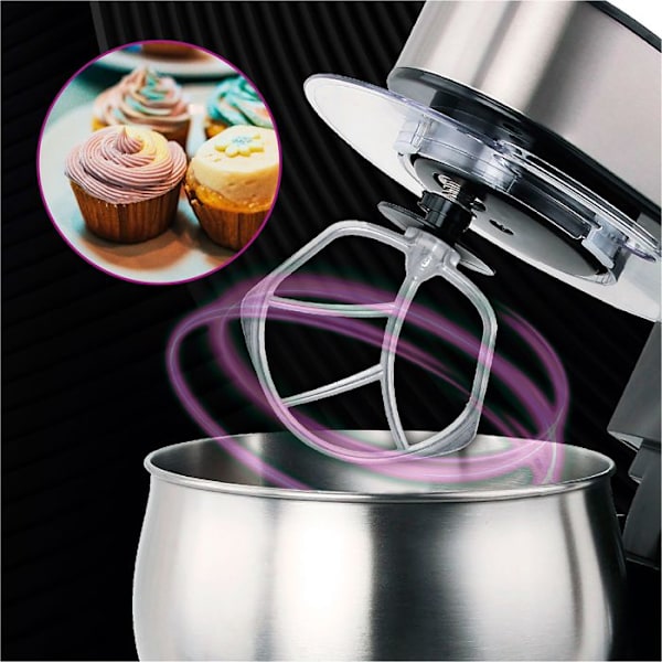 Robo-kokki - Camry - 4223 - 2000W - 5 Litraa - 6 Nopeutta SILVER