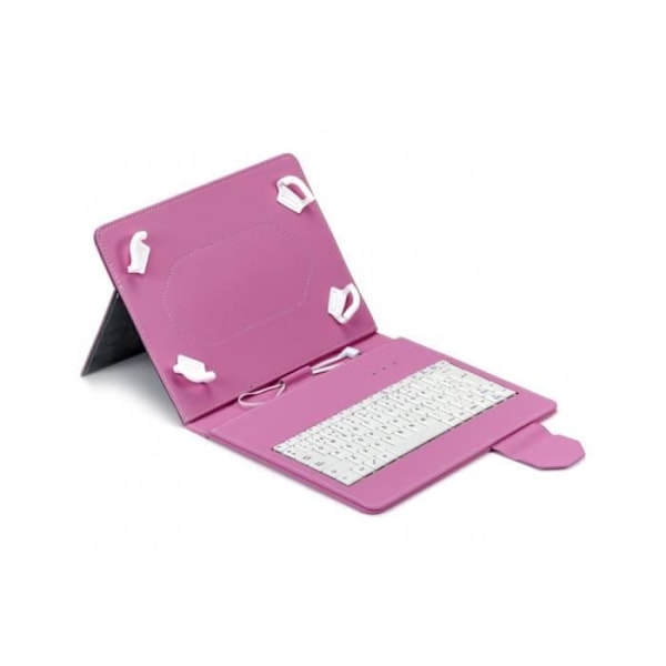 FUNDA TABLET MAILLON URBAN KEYBOARD USB 9,7'-10,2' ROSA