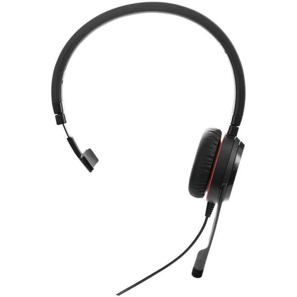 Mono-headset - Jabra - Evolve 30 II - Microsoft Teams-certifierad - Brusreducerande mikrofon - USB-C Svart