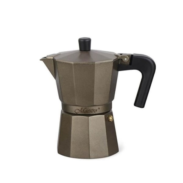 Maestro kaffemaskine 6 kopper brun - MR-1666-6-BROWN
