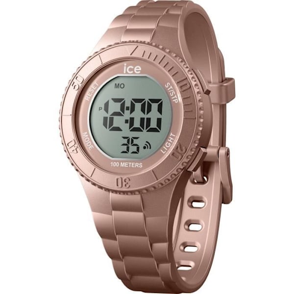 Barnklocka - Ice Watch - 021621 - Rosa silikon - 34mm - 10 bar Rosa