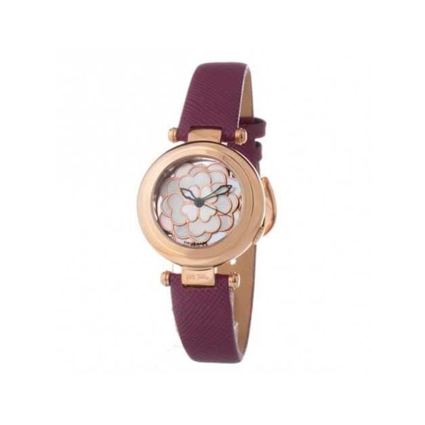 Dameur - Folli Follie - WF15R009SP - Ø 28 mm - Læder - Kvarts hvid