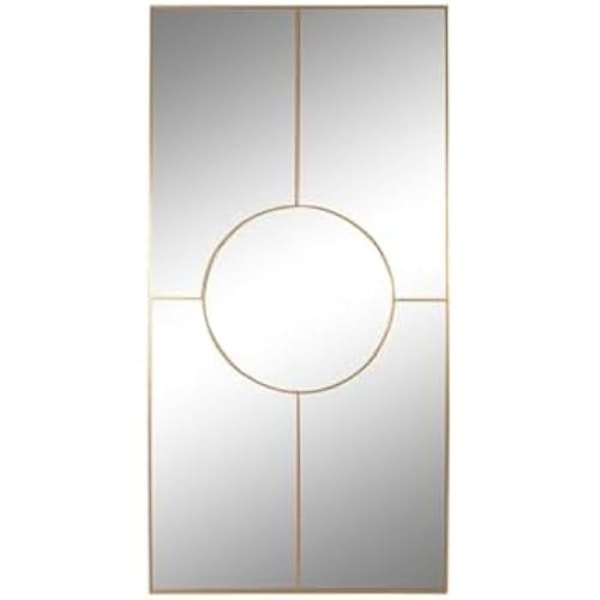 Vægspejl - HOME ESPRIT - Rektangulær - 90 x 180 cm - Multifarvet - Moderne Flerfärgad