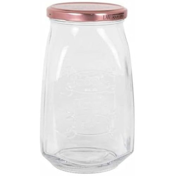 Glasburk - INDIEN - Set med 12 - Transparent - 1,05 l - Flerfärgad Flerfärgad
