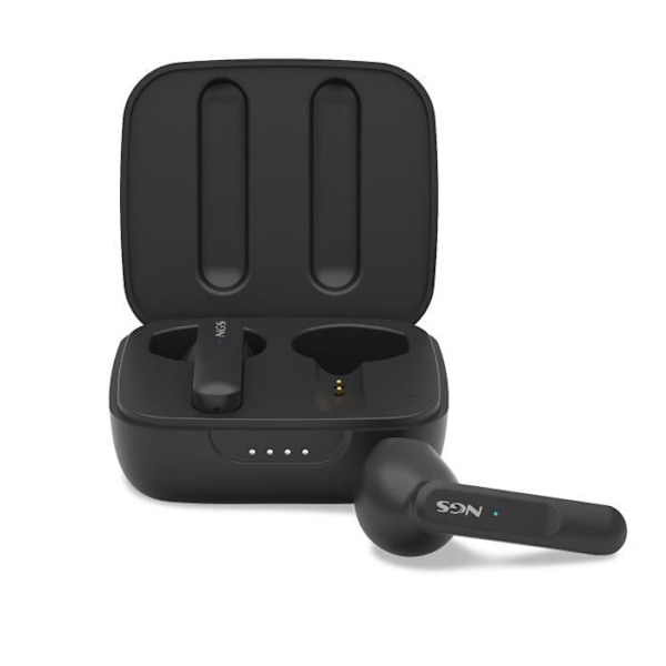 Trådlösa hörlurar - NGS - ARTICA MOVE BLACK - Bluetooth 5.3 - 28h batteritid - Touchkontroll Svart