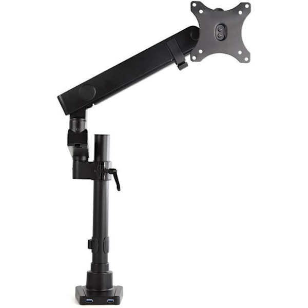 STARTECH ARMPIVOT2USB3 PC-näytön varsi - Nivelletty - Musta - 17"-34"