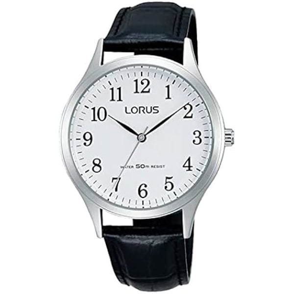LORUS Classic Første Pris Herre Ur Analog Quartz med Læderrem RRX17HX9