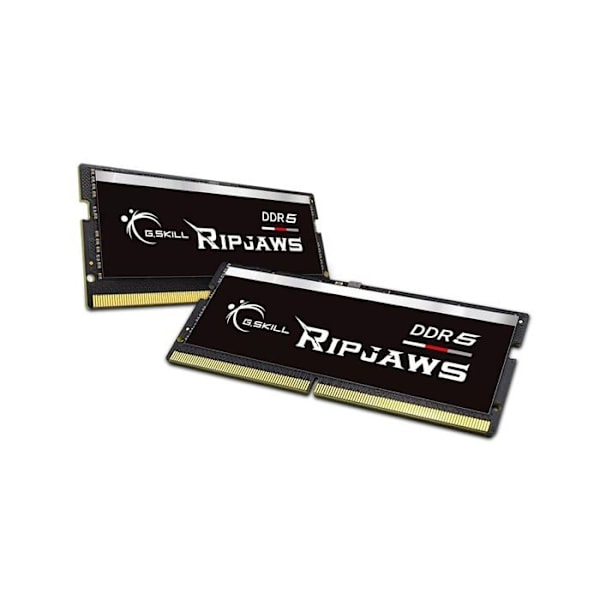 G.Skill RipJaws-sarja SO-DIMM 64 Go (2 x 32 Go) DDR5 4800 MHz CL40 - Dual Channel - 2 kpl SO-DIMM RAM-muistia PC5-38400 - F5-480