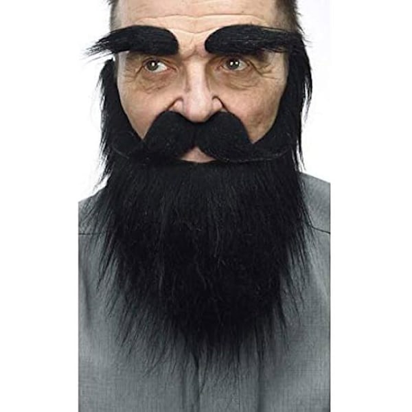 Mustasch - VIVING KOSTYMER - 202913 - Flerfärgad - One Size - Karneval Flerfärgad