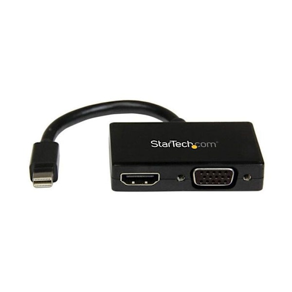 STARTECH.COM Rejse Audio / Video Adapter - 2-i-1 Mini DisplayPort til HDMI eller VGA Converter