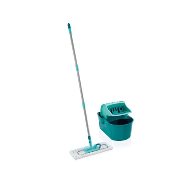 Aseta lattiansiivoukselle Leifheit Profi Compact 55092, tasainen moppi, 42 cm, jonka päällinen on ihanteellinen kaikille tasaisille pinnoille.