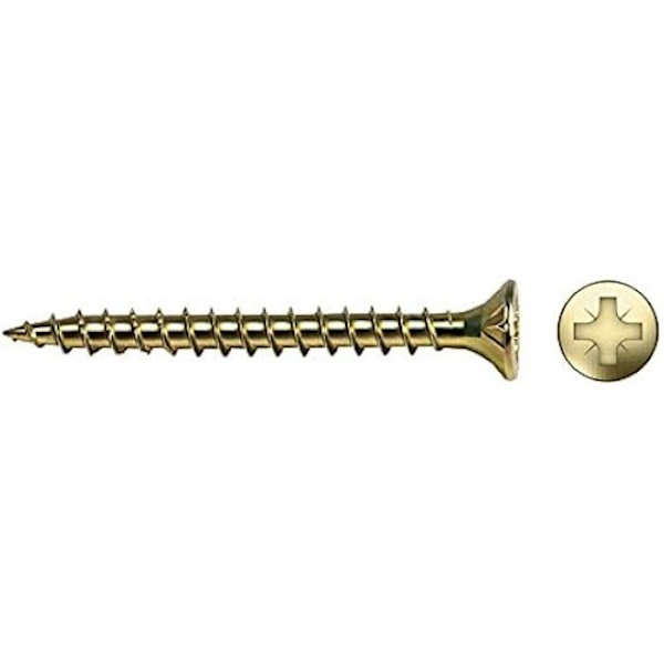 Træskrue - CELO - 9B3513Vlox - Diameter 3,5 mm - Længde 13 mm - Bikromateret 1000 enheder
