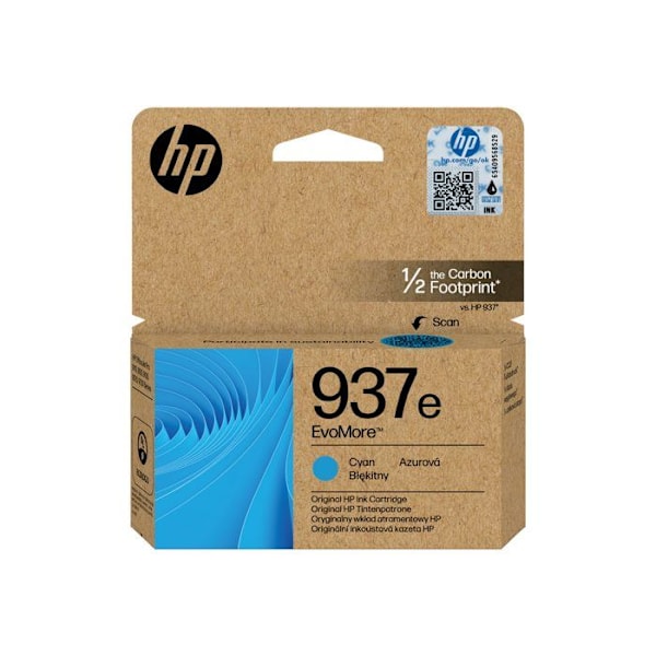 HP 937e Evomore 4S6W6NE Cyan I