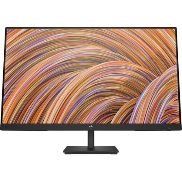 HP V27I 27" Full HD-skærm - Hvid - 5 ms - HDMI, DisplayPort, DVI, VGA (HD-15), USB - IPS - 1920 x 1080 Sort