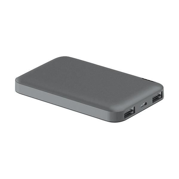 Celly Power Bank 5000 mAh 5 volttia 2,1 ampeeria musta 2-osainen Svart