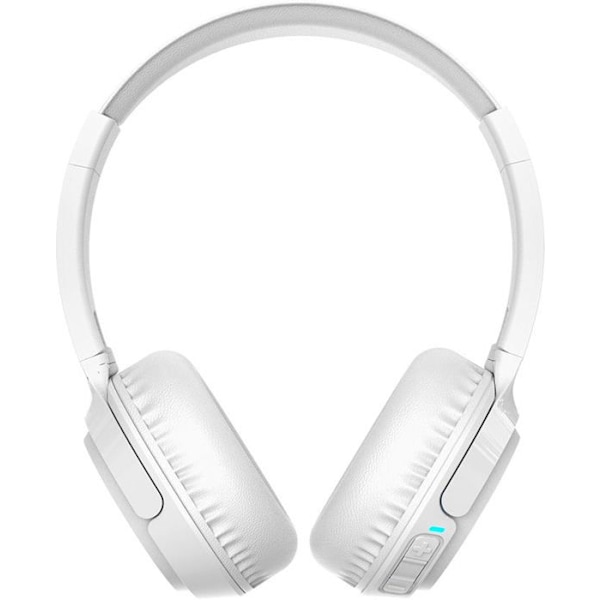 SPC HERON 2 STUDIO – Langattomat Bluetooth-kuulokkeet, 50h akku, kaksois-samaaikainen yhteys, mikrofoni ja kierrätettyä muovia - Valkoinen