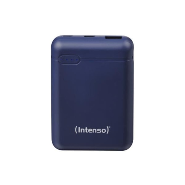 Intenso Powerbank XS10000 dkblue 10000 mAh inkl. USB-A til Type-C - 7313535 DKBLÅ