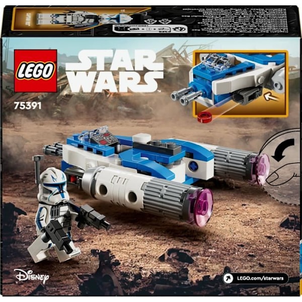 LEGO® Star Wars 75391 The Clone Wars Kaptajn Rex's Y-Wing Microfighter - Skib Blått och grått