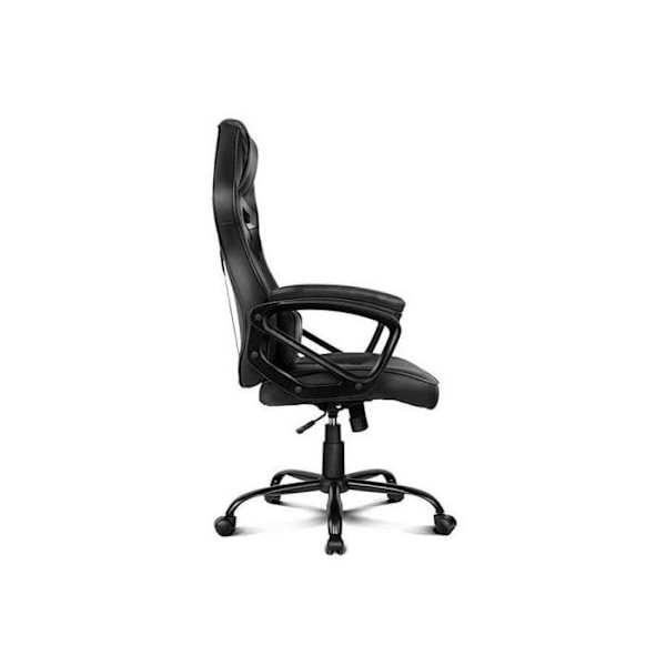 DRIFT Gaming Chair -DR50B- Stol för professionella spelare, konstläder, Vadderade armstöd, Klass 4 kolv, Mekanism