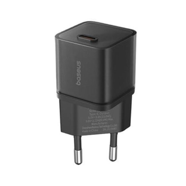 Seinäpistoke - Baseus - GaN5S - Type-C - 20W - Musta Svart