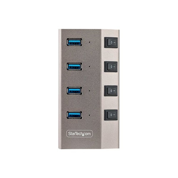 USB-hubi - Startech - 5G4AIBS-USB-HUB-EU - 4 porttia - USB 3.2 Gen 1 - Liitä ja käytä