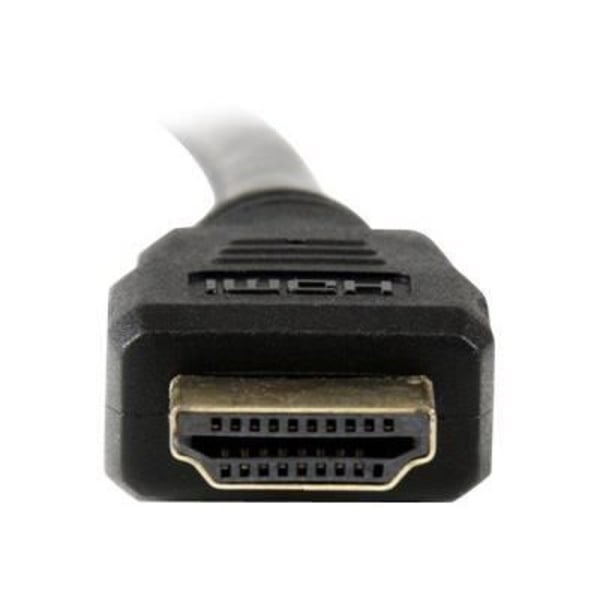 HDMI–DVI-D sovitinkaapeli - STARTECH - 1 m - Kullattu - Suojattu Svart