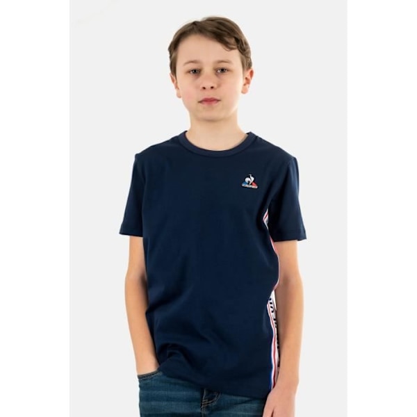 Kortærmede t-shirts Le Coq Sportif Tri Tee SS N°1 - Blå Blå 12 år
