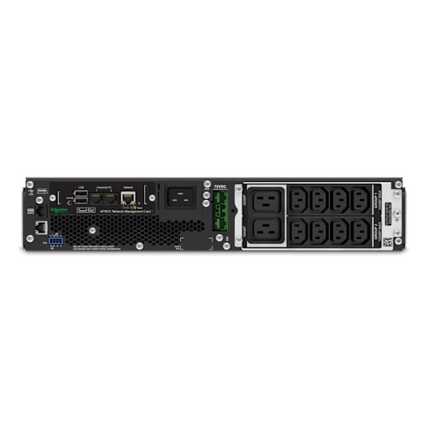 Onduleur - APC - Smart-UPS SRT 2200VA RM - 2200 VA - 1980 Watt - 10 ulostuloliitäntää