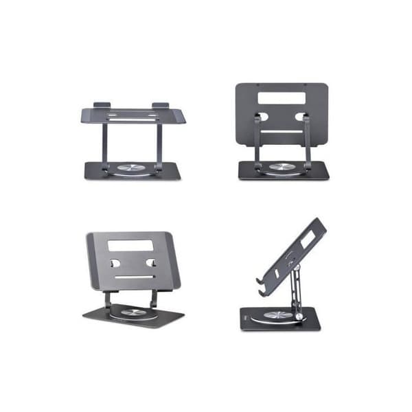 StarTech.com Stöd för Bärbar Dator 360° Snurrbar Ergonomisk Aluminium Silver