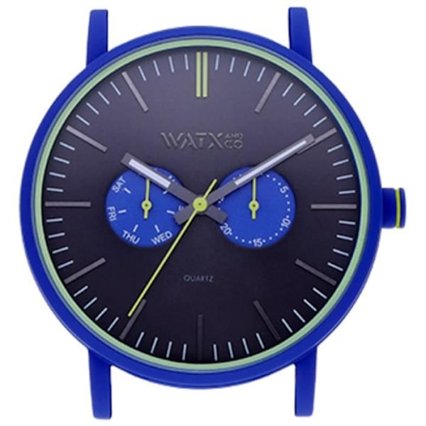 Ur - WATX&COLORS - NEBULA WXCA2743 - Blå - Rund - Analog Quartz Blå