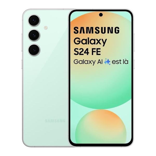 Samsung Galaxy S24 FE -älypuhelin 256 Gt Vihreä vatten grönt