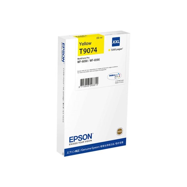 EPSON Cartridge C13T907440 - Gul - XXL