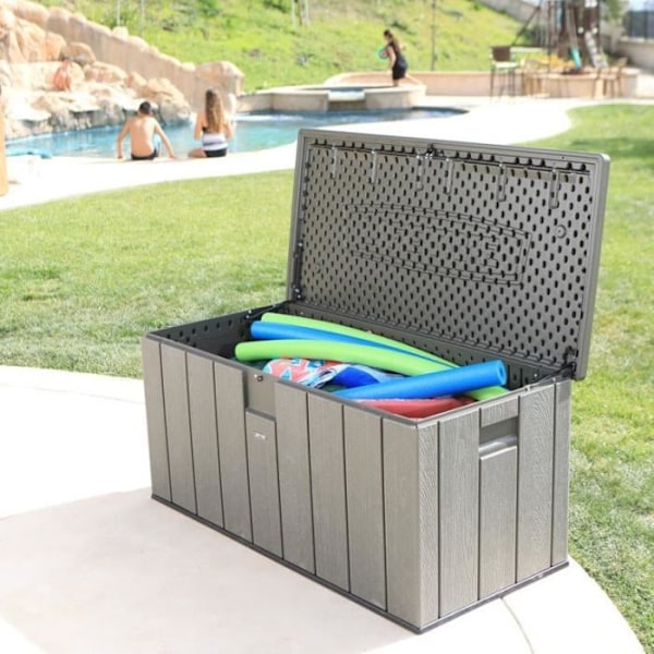 Opbevaringsboks - LEVETID - 150,7x71,9x69,1 cm - 567,8 liter - HDPE - Vejrbestandig
