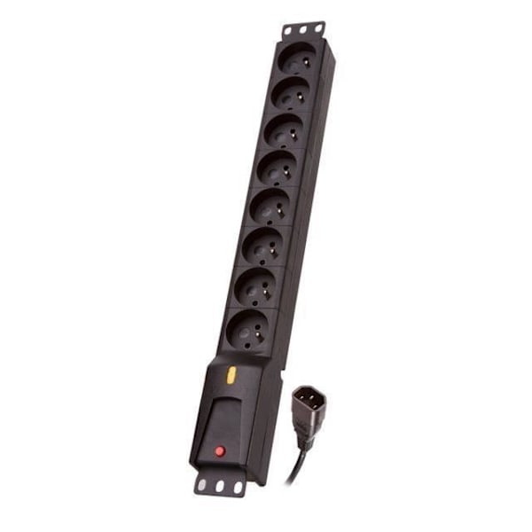 Lestar latte d'alimentazione LZRM 810 BW IEC 320 PDU 3m