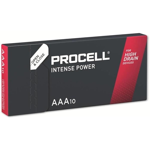 Alkaline batteri LR03 - AAA Duracell Procell Intense 1.5V 1.236Ah-Duracell