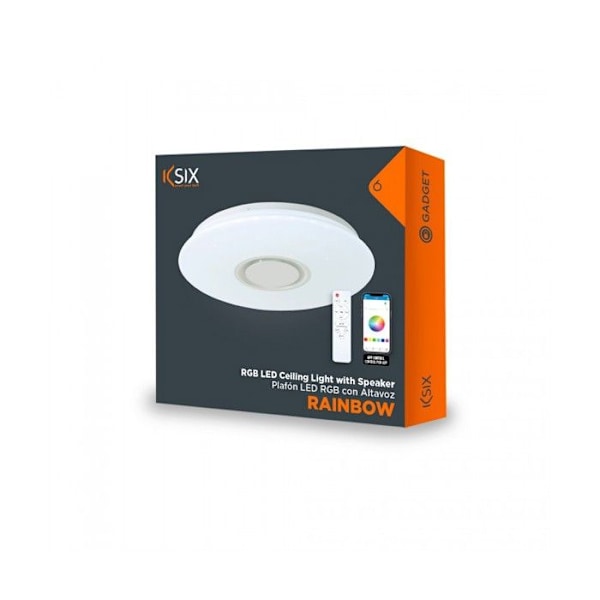 KSIX COLOR WIFI OG HP LED LOFTSLYS Trä