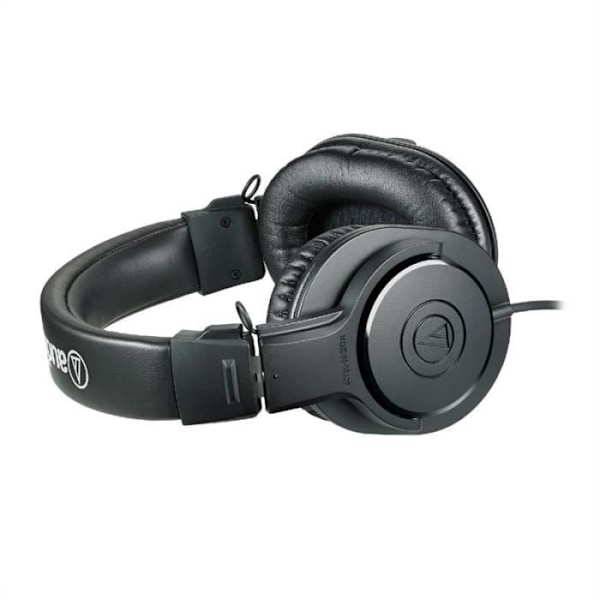 Studio-hovedtelefoner - AUDIO TECHNICA - ATH-M20x - Circumaural - Aktiv støjreduktion - Sort Svart