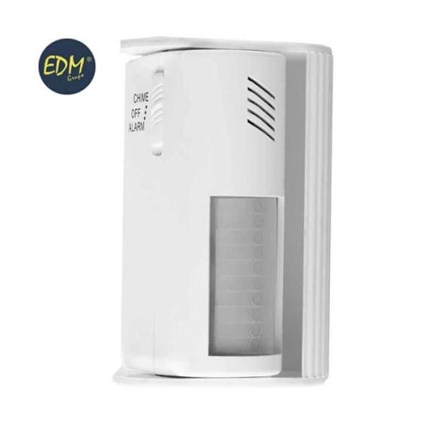 Väggmonteringsstöd - EDM - 03201 - Fungerar på 9V-batteri - Närvaraalarm - Låsning till vägg