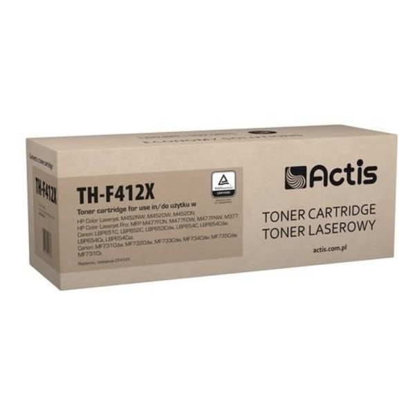 Generisk kompatibelt tilbehør - ACTIS - TH-F412X - Sort