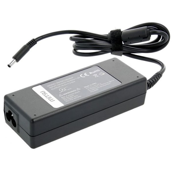 Mitsu Bærbar Computer - 5ZM021 - notebook oplader 19.5v 4.62a (4.5x3.0 pin) - dell ()