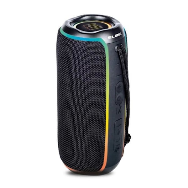 Bärbar högtalare - ELBE - ALTN12TWS - 20W - Bluetooth - Svart Svart