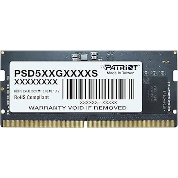 DDR5-muisti 5600MT/s CL46 pöytätietokoneelle 32 GB - PATRIOT MEMORY