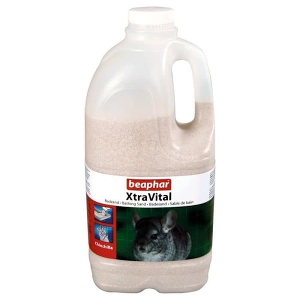 BEAPHAR Sandle XtraVital - Til chinchilla - 2l Beige